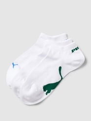 Sneakersocken mit Label-Details im 3er-Pack von Puma Weiß - 46