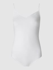 Body van single-jersey, model 'Cotton Sensation' van Hanro Wit - 34