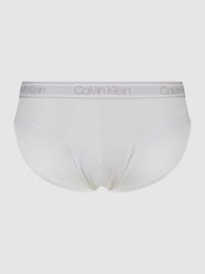 Boxershorts met stretch  van Calvin Klein Underwear Wit - 30