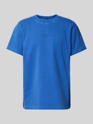 Oversized T-Shirt mit Label-Print von G-Star Raw Blau - 10