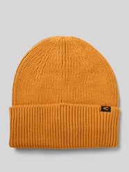 Beanie van een mix van katoen en kasjmier van camel active - 20