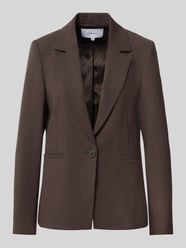 Straight Fit Blazer mit Viskose-Anteil von COMMA - 37