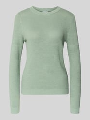 Gebreide pullover met geribde boorden model 'dalo' van VILA - 2