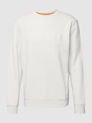 Sweatshirt mit Rundhalsausschnitt Modell 'WESTART' von BOSS Orange Grau - 16