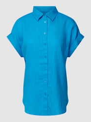 Hemdbluse mit durchgehender Knopfleiste Modell 'BROONO' von Lauren Ralph Lauren Blau - 23