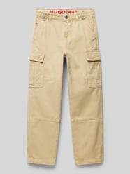 Loose Fit Cargohose mit Label-Detail von HUGO Beige - 30