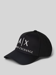 Czapka z daszkiem i detalem z logo od ARMANI EXCHANGE - 29