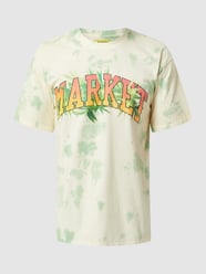 T-shirt in batiklook van MARKET Geel - 29