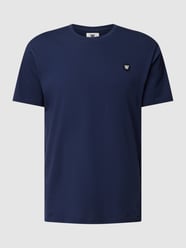 T-Shirt mit Label-Patch Modell 'ACE' von Wood Wood Blau - 8