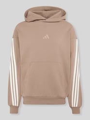 Regular Fit Hoodie aus reiner Baumwolle von adidas Sportswear Beige - 8