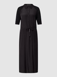 Midikleid mit Raglanärmeln Modell 'SPORTS' von Marc Cain Schwarz - 14
