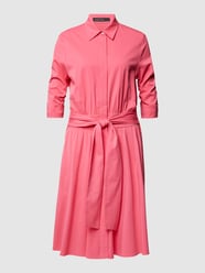 Tailliertes Midikleid mit Umlegekragen von Marc Cain Pink - 5