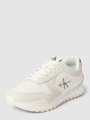 Sneaker mit Label-Details von Calvin Klein Jeans Beige - 11