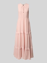 Maxikleid mit Volantsaum Modell 'Denon' von BOSS Orange - 3