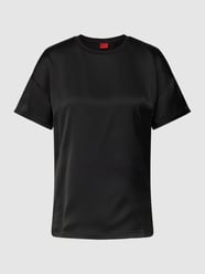 Blusenshirt mit Strukturmuster Modell 'Smart' von HUGO Schwarz - 30