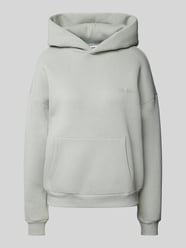 Hoodie mit Logo-Print von Review Grau - 5