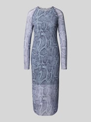 Midikleid mit Schlangenmuster von Marc Cain - 33