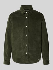 Regular Fit Hemdjacke aus Cord mit Kentkragen von Superdry - 36