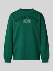 Bluza o kroju relaxed fit z detalem z logo od Marc Cain - 27