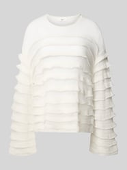 Gebreide trui in gelaagde look met ronde hals van Gina Tricot - 6