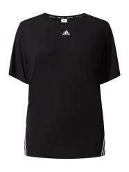 PLUS SIZE T-shirt met stretch  van Adidas Sportswear Plus Grijs / zwart - 32