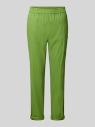 Stoffhose aus Leinen-Mix mit französischen Eingrifftaschen von Marc Cain - 1