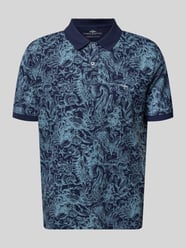 Regular Fit Poloshirt aus Baumwolle im Allover-Look von Fynch-Hatton - 18