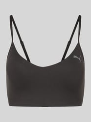 Sport-BH mit Logo-Detail Modell 'MOVE YOGINI' von Puma Schwarz - 4