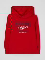 Hoodie mit Logo-Print  von Jack & Jones Rot - 27
