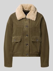 Regular Fit Bomberjacke mit Teddy-Umlegekragen Modell 'MARTA' von ONLY - 9