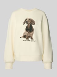 Sweatshirt mit gerippten Abschlüssen von Marc Cain - 2