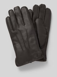 Handschoenen met lamsvacht, model 'BEN' van Akaroa - 4