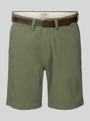 Szorty o kroju straight fit z odpinanym paskiem model 'Adam' od JACK & JONES - 40