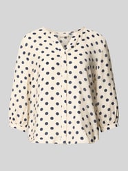 bluzka o kroju regular fit z mieszanki wiskozy model 'Alma' od FREE/QUENT - 36