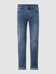 Slim Fit Jeans mit Stretch-Anteil Modell 'David' von Blue Monkey Blau - 30
