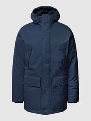 Donsjack met capuchon, model 'Ground Parka' van Peak Performance Blauw - 24