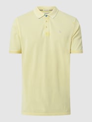 Poloshirt van piqué van Colours & Sons Geel - 44