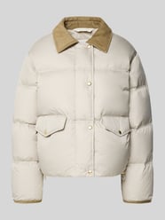 Regular Fit Daunenjacke mit Umlegekragen aus Cord von Marc O'Polo - 34