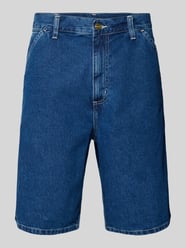 Jeansshorts mit Eingrifftaschen Modell 'SIMPLE SHORT' von Carhartt Work In Progress - 5