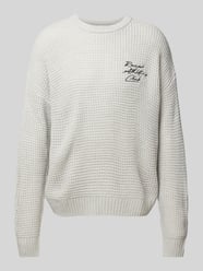 Sweatshirt met ronde hals van Calvin Klein Jeans Grijs / zwart - 7