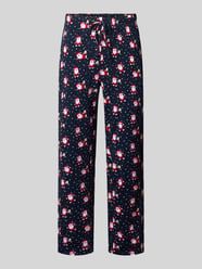 Regular Fit Pyjama-Hose im Allover-Look von Christian Berg Men - 8