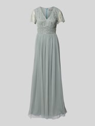 Abendkleid mit V-Ausschnitt von Christian Berg Cocktail - 15