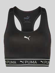 Sport-BH mit Racerback Modell '4KEEPS ELASTIC' von Puma Schwarz - 10