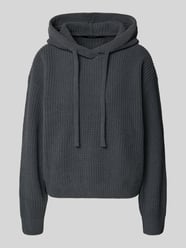 Sweter z dzianiny o kroju regular fit z kapturem model ‘NEAT’ od VERO MODA - 21