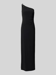 Abendkleid mit One-Shoulder-Träger Modell 'BELINA' von Lauren Ralph Lauren Schwarz - 39