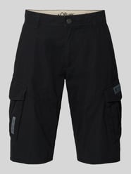 Szorty cargo o kroju relaxed fit z czystej bawełny od s.Oliver BLACK LABEL - 2