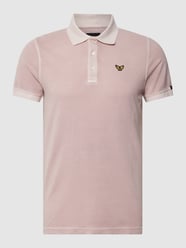 Poloshirt mit Logo-Stitching von PME Legend Rosa - 26