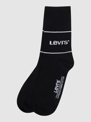 Socken mit Label-Detail im 2er-Pack von Levi's® Schwarz - 15