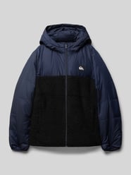 Kurtka pikowana z naszywką z logo model ‘SCALY’ od Quiksilver - 42