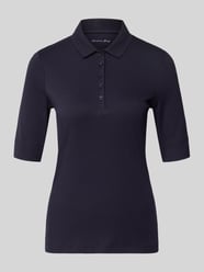 slim fit poloshirt met knoopsluiting en 1/2-mouwen van Christian Berg Woman - 4